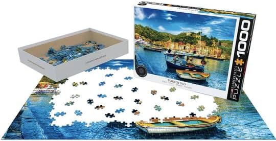 EuroGraphics Portofino Italy Puzzle (1000 Piece) #6000-0948