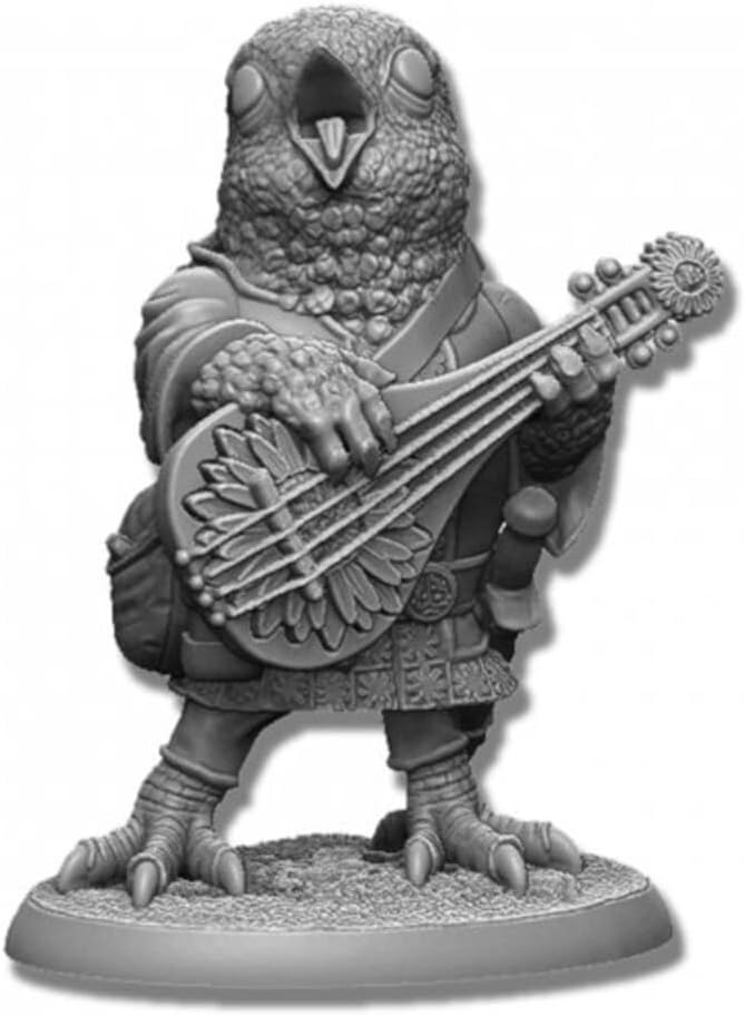 Reaper Kobzar Soloveiko, Nightingale Bard (2022 Ukrainian Relief Miniature) #01650, 25mm