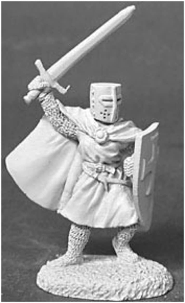 Reaper Miniatures Knight Templar Dark Heaven Legends Unpainted Metal #02119