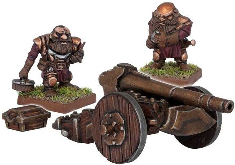 Mantic Games Kings Of War - Dwarves: Dwarf Ironbelcher Cannon #MGKWD14-1