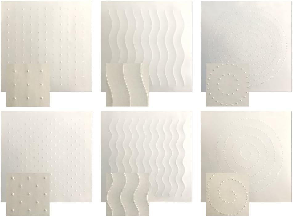 Roylco White Sensory Paper #R15413, Pack of 36
