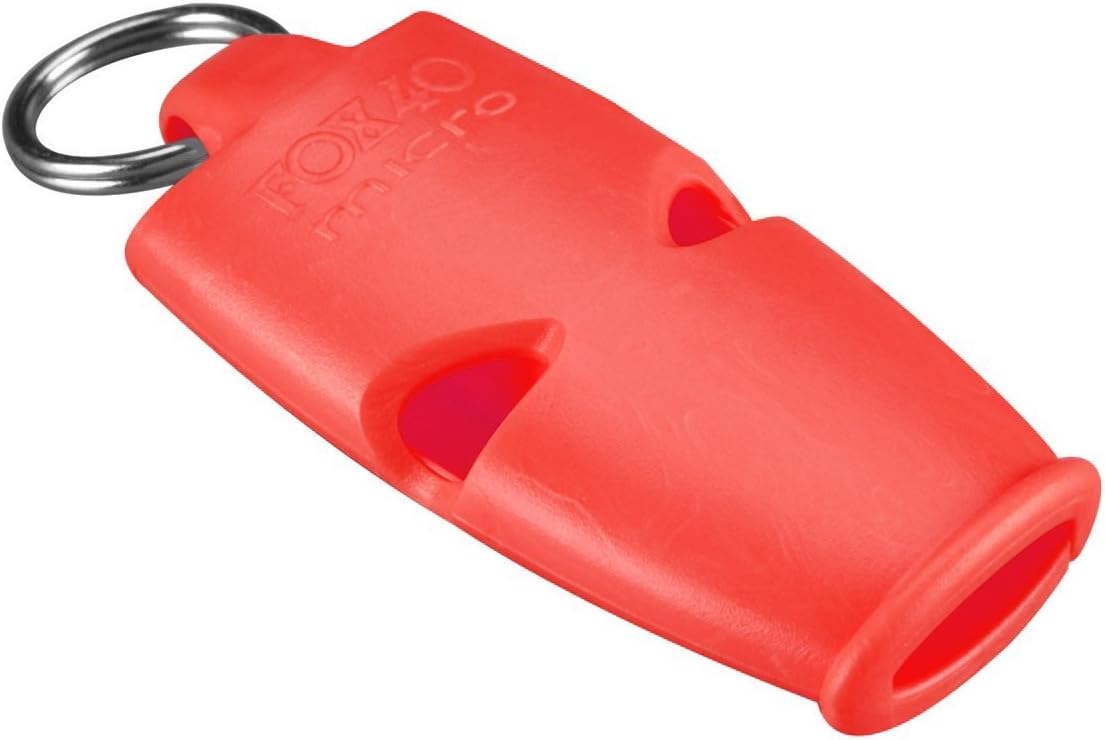 Fox 40 Micro Safety Whistle with Breakaway Lanyard #9513