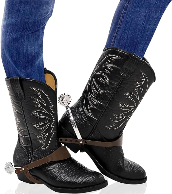 Amscan Adult Cowboy Brown Spurs #840489