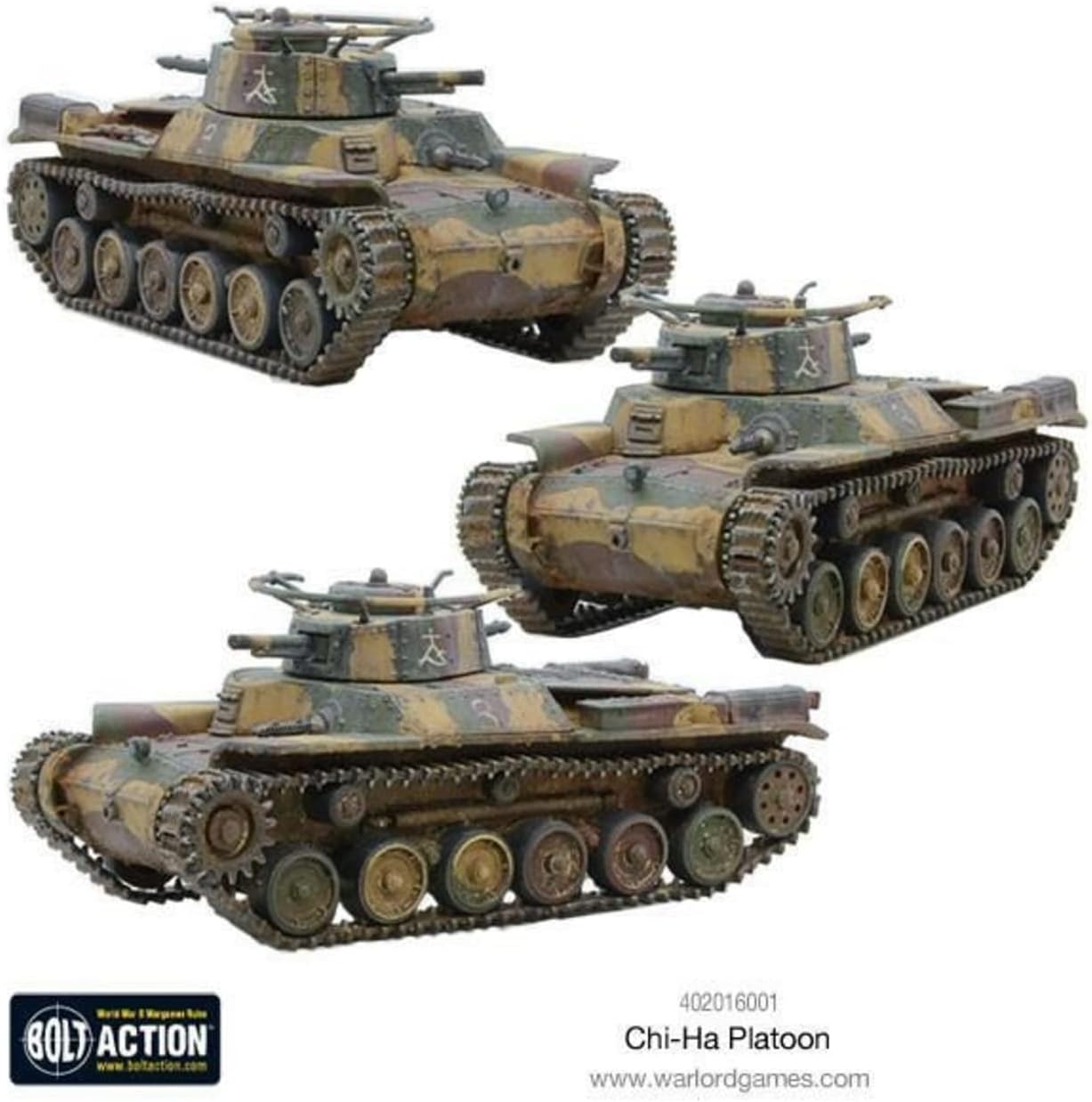 Warlord Games Bolt Action: Chi-Ha Platoon #402016001