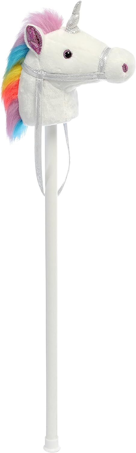 Aurora Ride-On 37" Giddy Up Stick Unicorn #02474