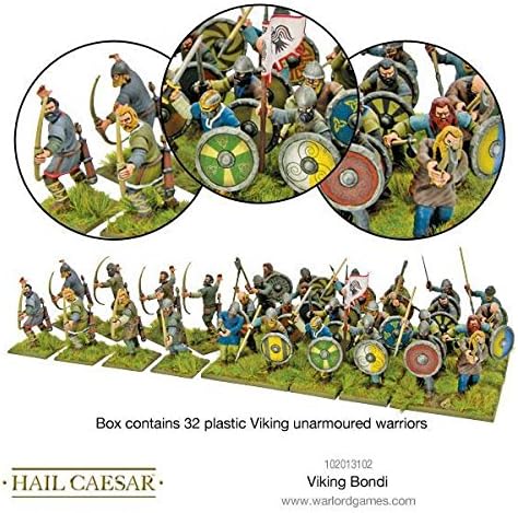 Warlord Games, Hail Caesar - Viking Bondi - Wargaming miniatures #102013102