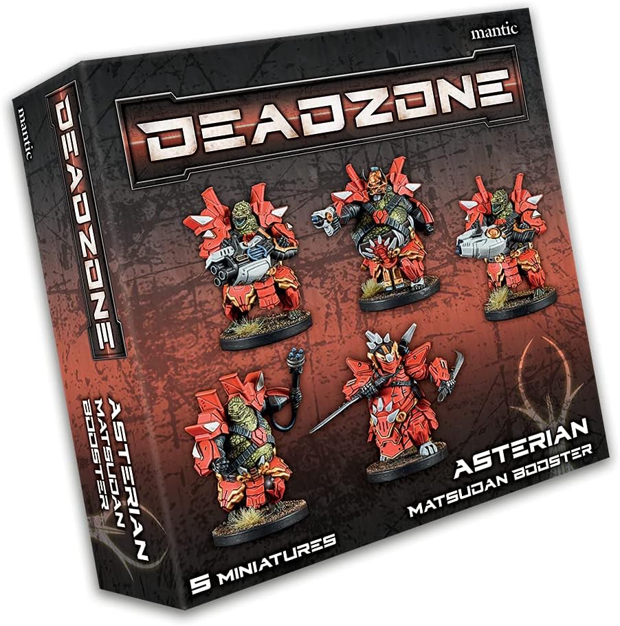 Mantic Games Deadzone Asterian Matsudan Booster, Unpainted #MGDZA104