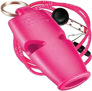 Fox 40 Micro Safety Whistle with Breakaway Lanyard #9513