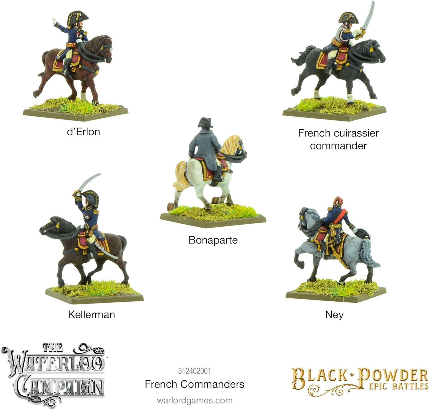 Warlord Games Black Powder Epic Battles: Napoleonic French Commanders #312402001