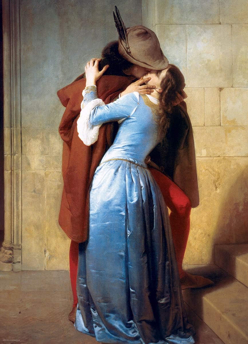 EuroGraphics The Kiss by Francesco Hayez 1000 Piece Puzzle #6000-0148