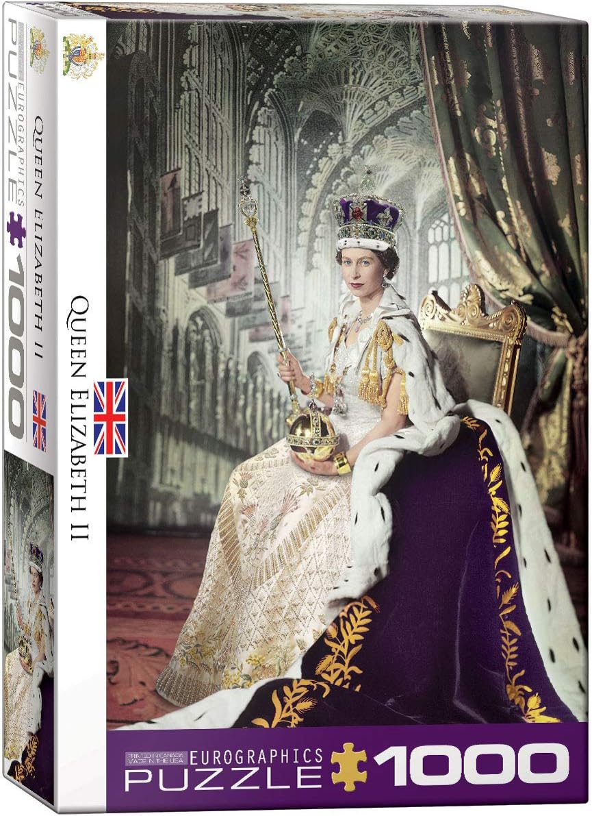 EuroGraphics Queen Elizabeth II Puzzle (1000 Piece) #6000-0919