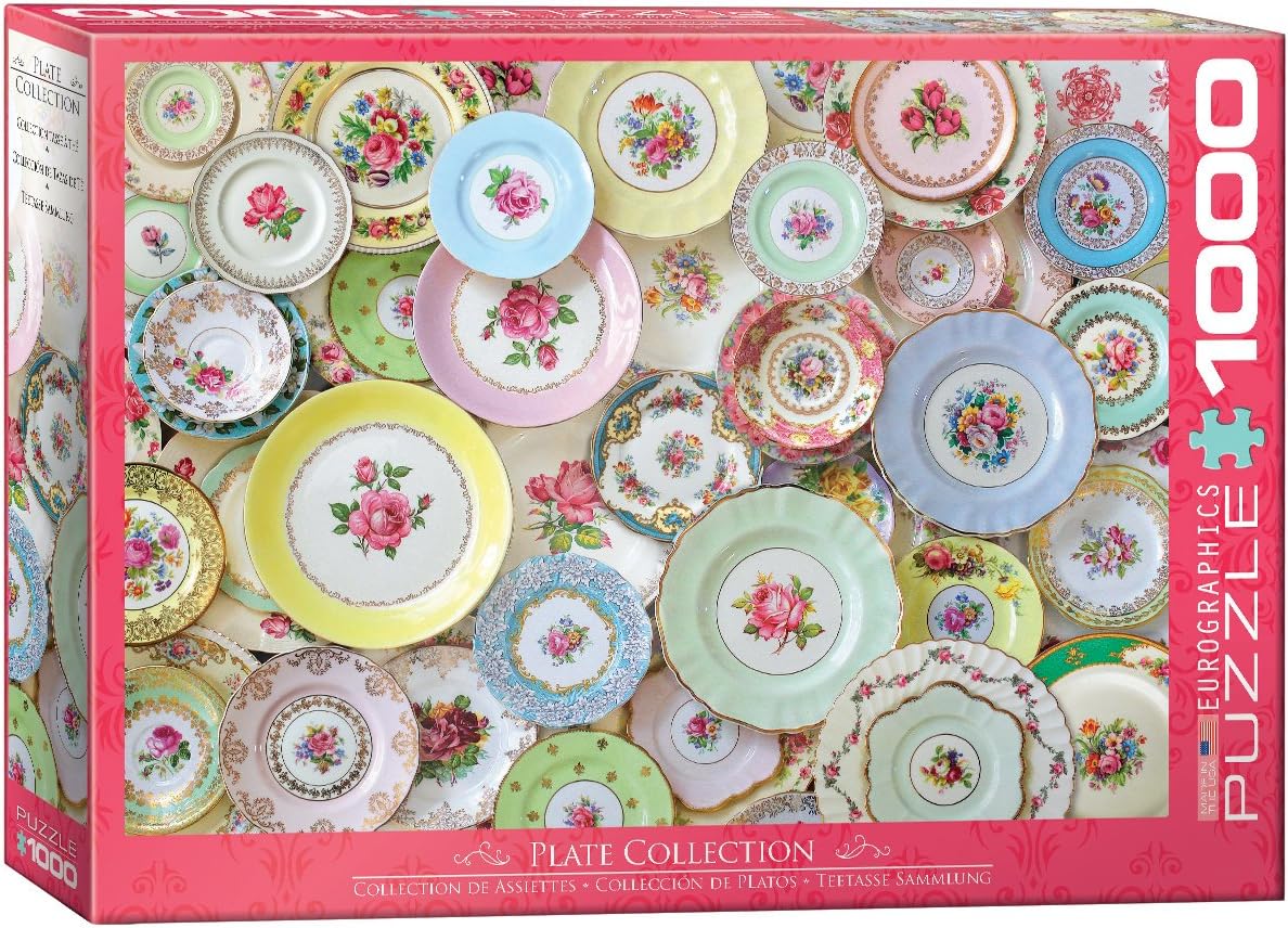 EuroGraphics Plate Collection Jigsaw Puzzle (1000 Piece) #6000-5315