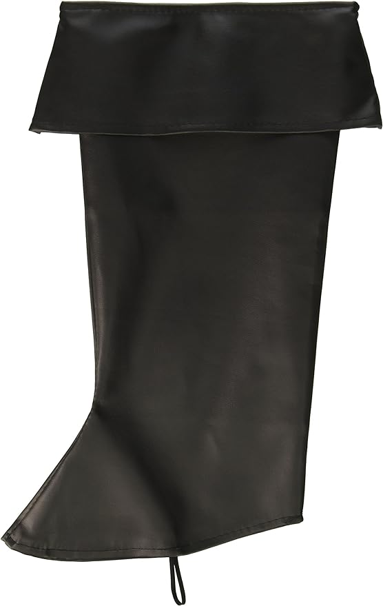 Forum Novelties Black Pirate Boot Covers for Adults #F25165