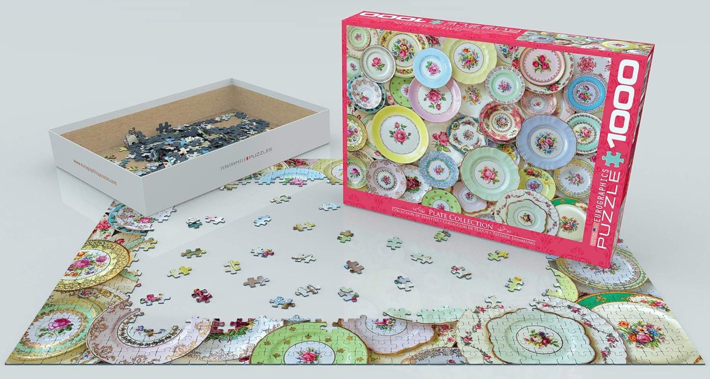 EuroGraphics Plate Collection Jigsaw Puzzle (1000 Piece) #6000-5315