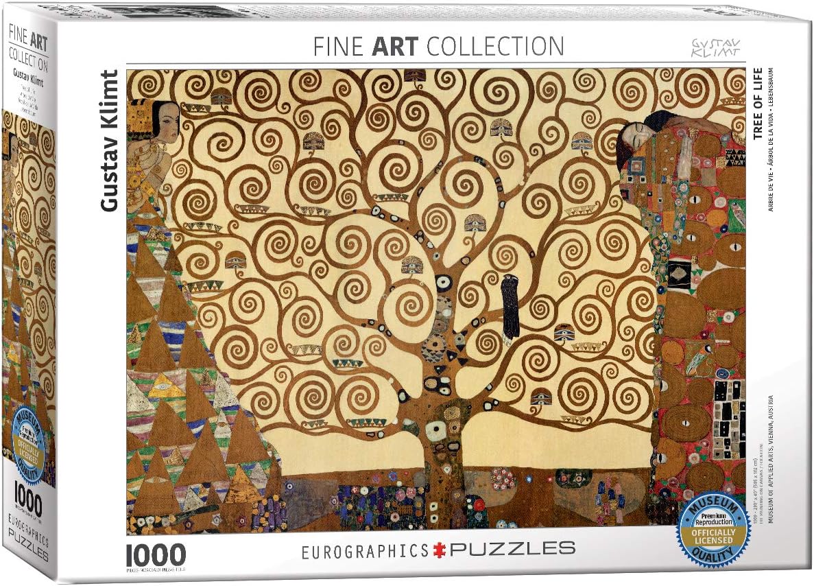 Eurographics Tree of Life by Gustav Klimt Puzzle (1000 Piece) #6000-6059