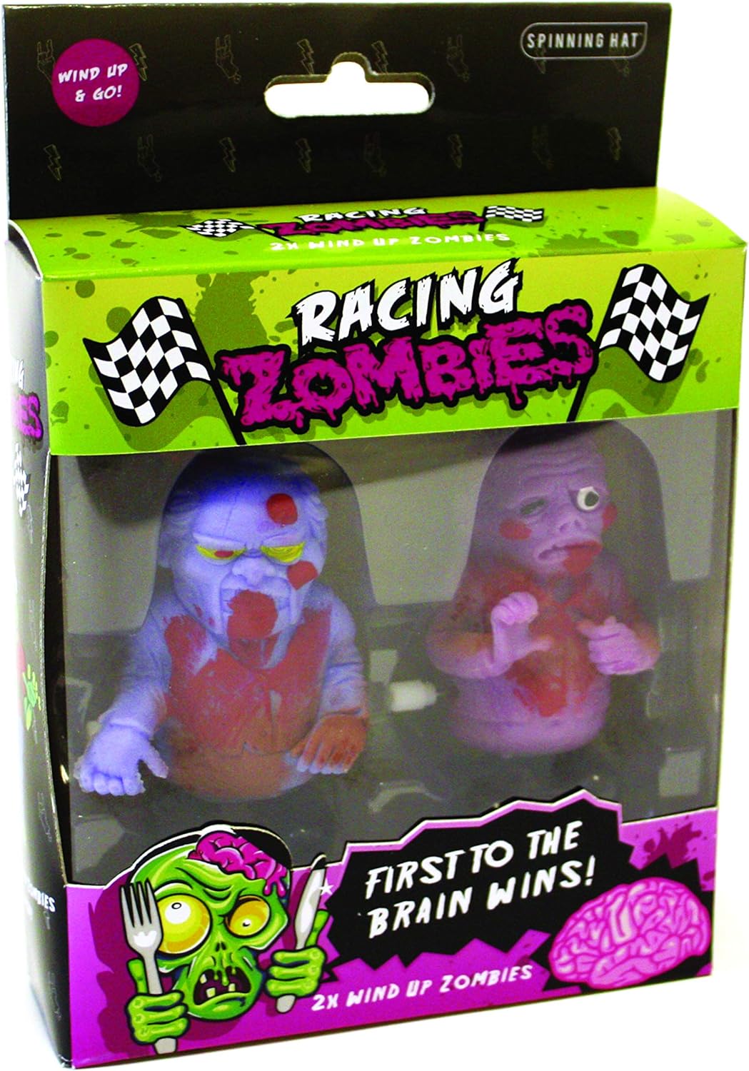 Gift Republic Racing Wind Up Zombies #GR450024