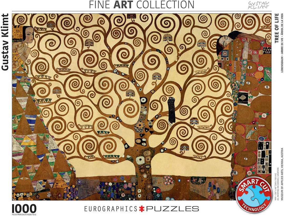 Eurographics Tree of Life by Gustav Klimt Puzzle (1000 Piece) #6000-6059