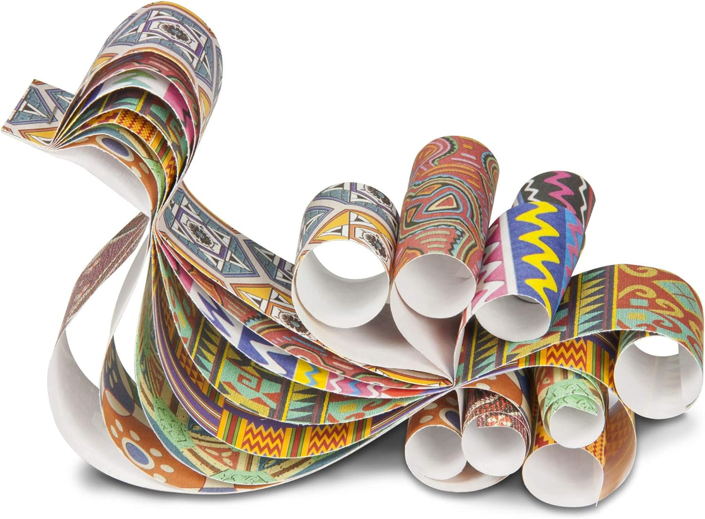 Roylco World Patterns Bulk Paper, 8-1/2 x 11 Inches #R15199, 96 sheets