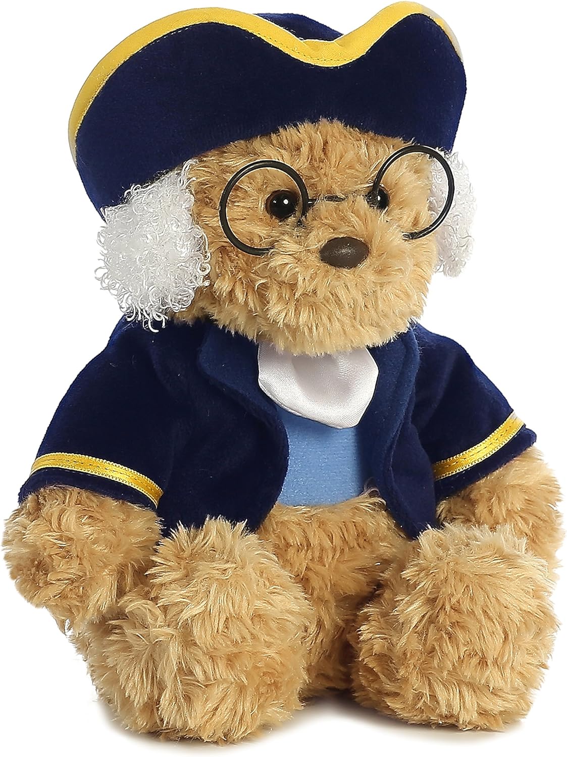 Aurora Snuggly Ben Franklin Bear Stuffed Animal #01703