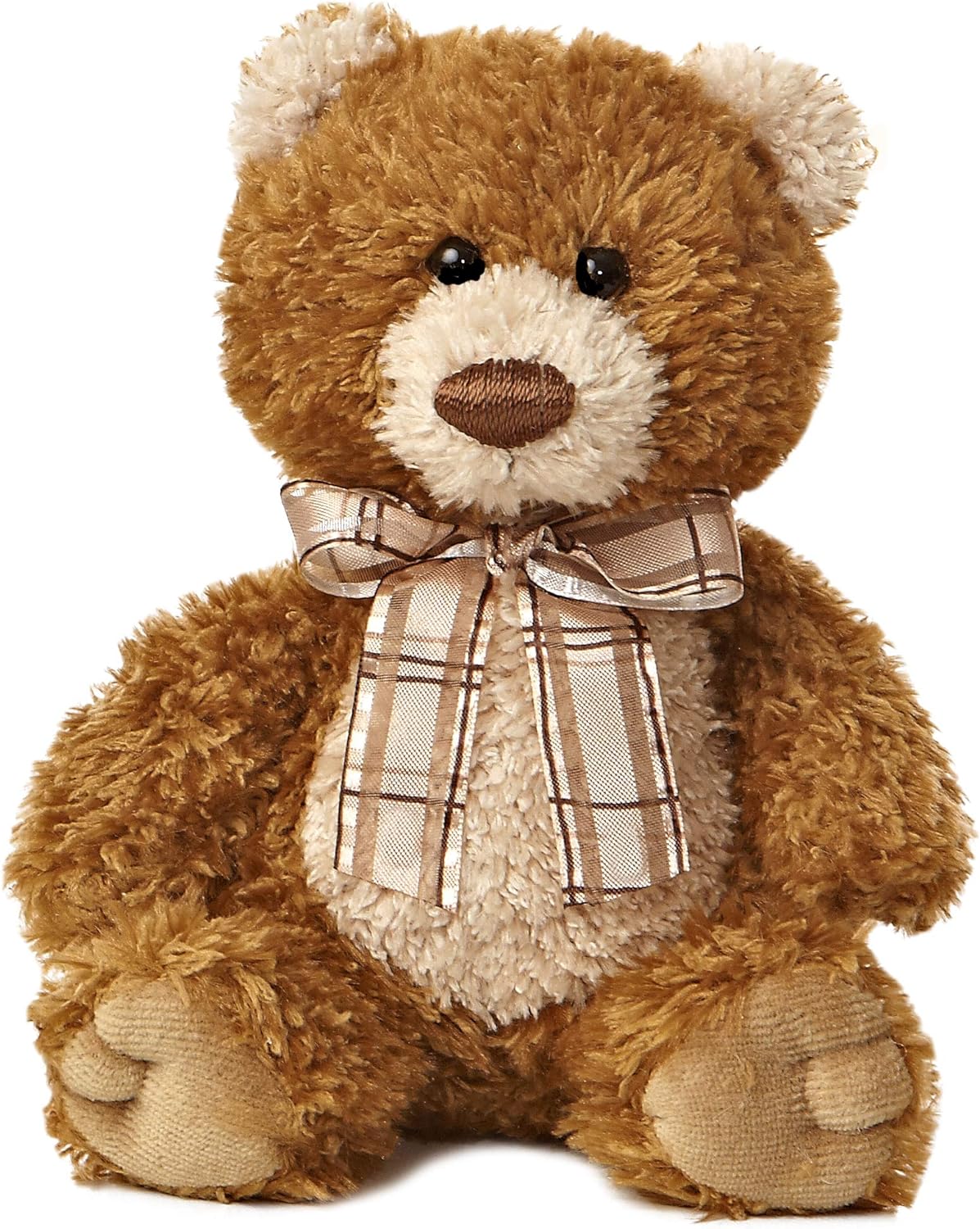 Aurora 8" Snuggly Bear Brown Sugar Stuffed Animal #01595