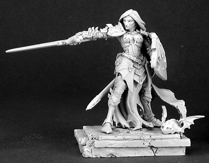 Reaper Miniatures Monique DeNoir Unpainted Metal Mini Figure #01444, 54mm