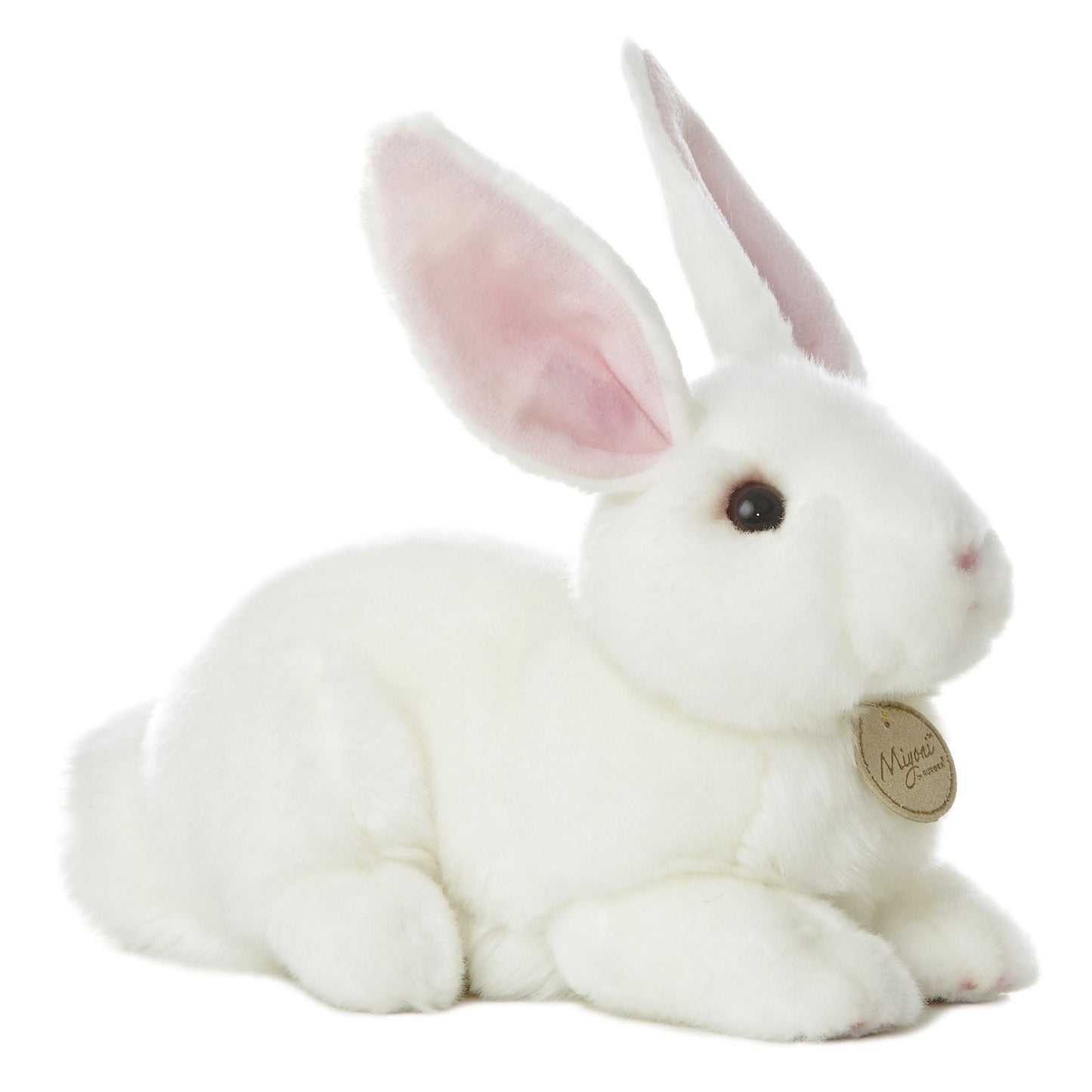 Aurora Miyoni 10" American White Rabbit Plush Toys #10912