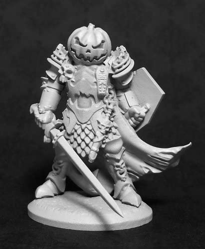 Reaper Miniatures Halloween Knight Unpainted Metal Mini Figure #01449, 25mm