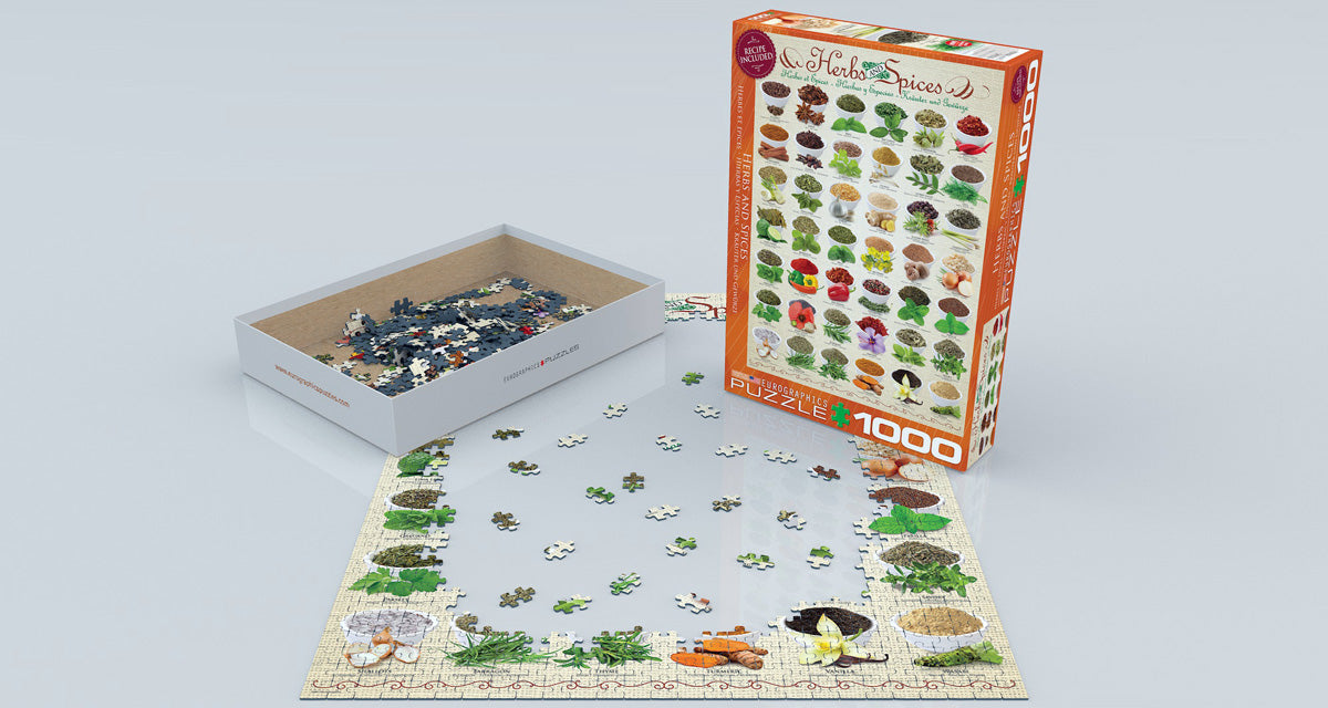 EuroGraphics Herbs and Spices Puzzle 1000-Piece Puzzle #6000-0598
