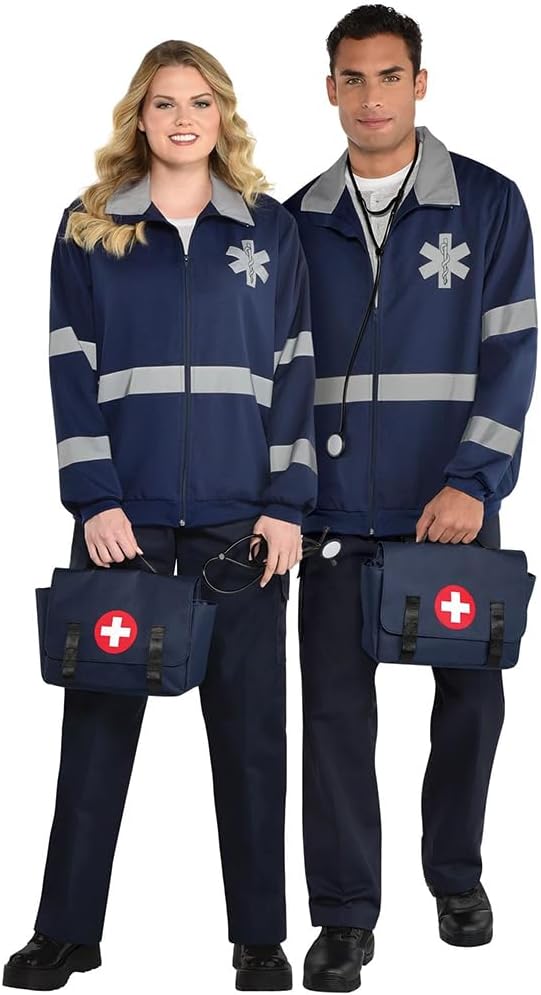 Amscan EMT Jacket for Adults #8406677, Unisex, One Size