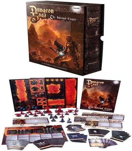 Mantic Games Dungeon Saga: The Infernal Crypts Box Set #MGDS05