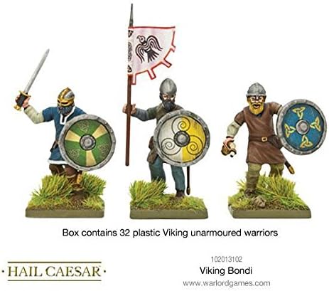 Warlord Games, Hail Caesar - Viking Bondi - Wargaming miniatures #102013102