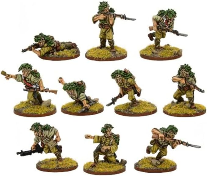 Warlord Games Bolt Action: Japanese Veteran Infantry Squad #402216003