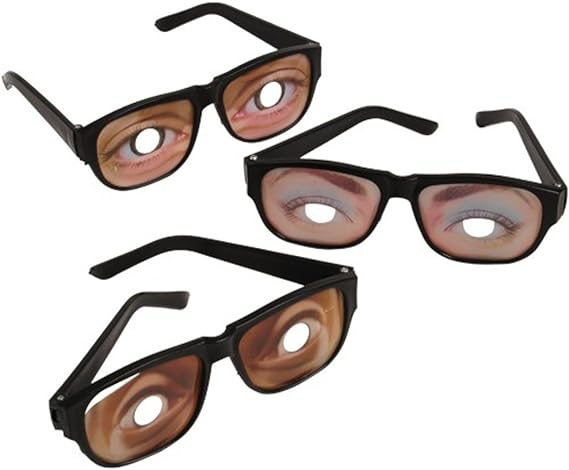 U.S. Toy Funny Glasses #2530, Pack of 12