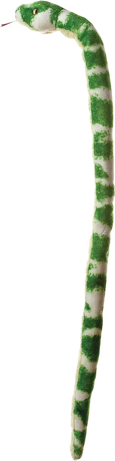 Aurora 50" Realistic Snake Emerald Tree Boa Stuffed Animal #03252