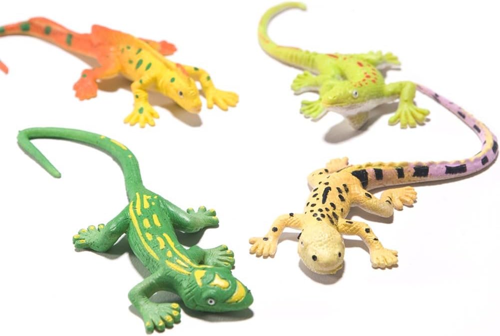 US Toy Company Lizard Stretchy Toys #1377, Pack of 12