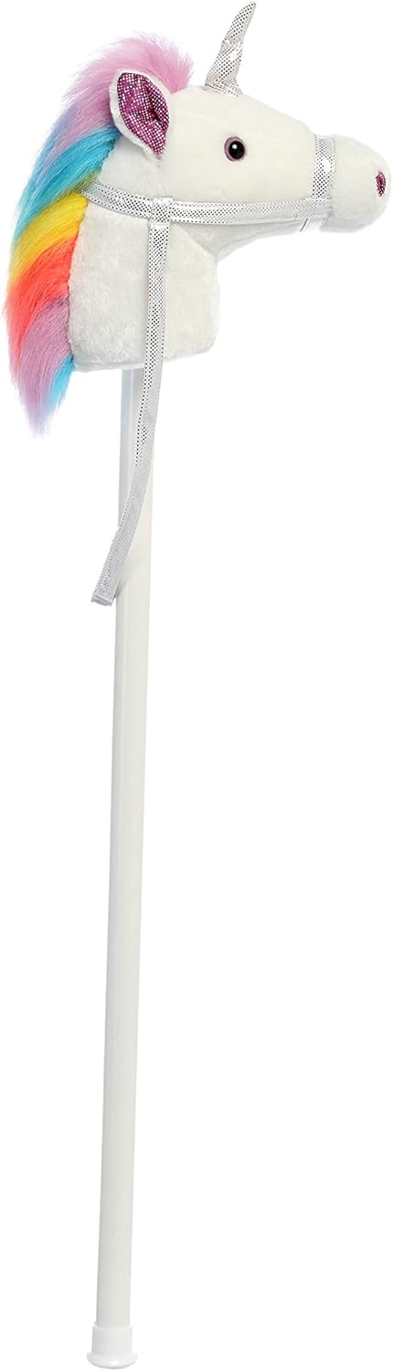Aurora Ride-On 37" Giddy Up Stick Unicorn #02474