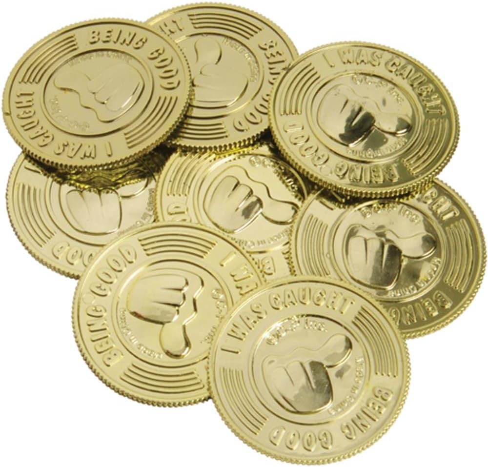 U.S. Toy Being Good Coins #334, Pack of 12