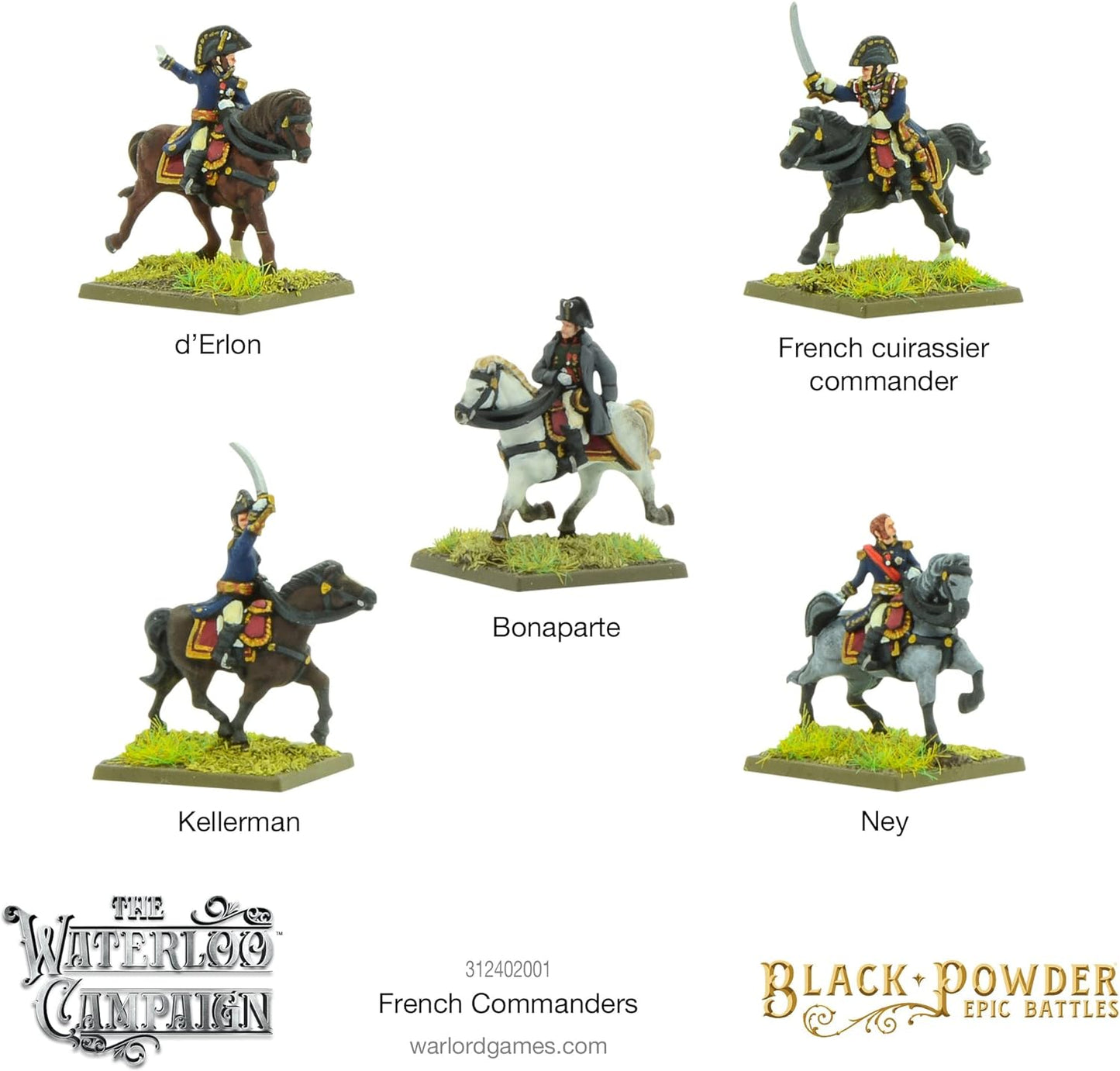Warlord Games Black Powder Epic Battles: Napoleonic French Commanders #312402001