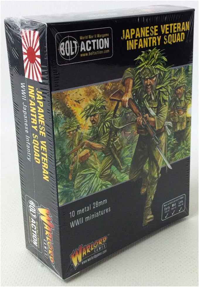 Warlord Games Bolt Action: Japanese Veteran Infantry Squad #402216003