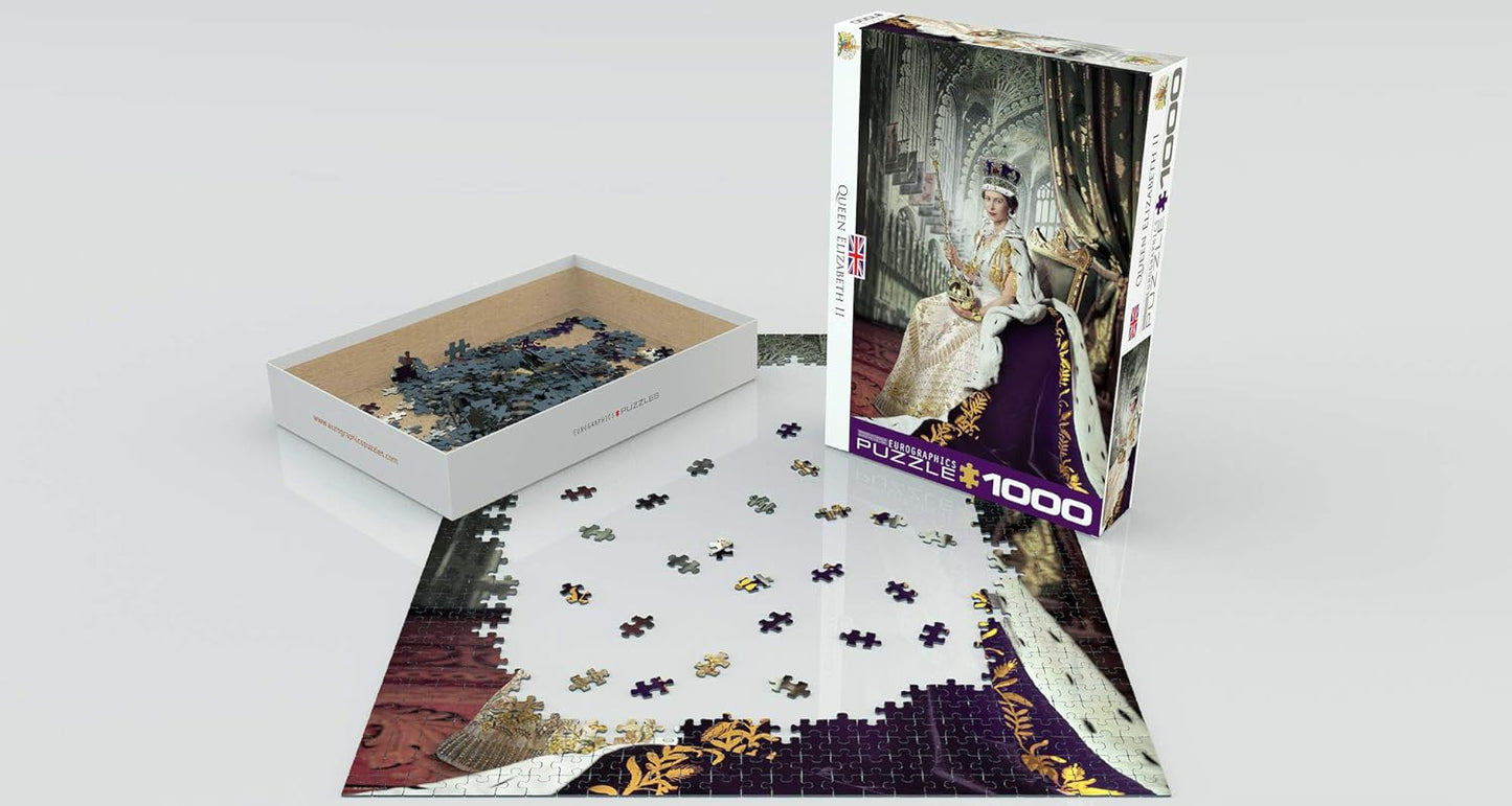 EuroGraphics Queen Elizabeth II Puzzle (1000 Piece) #6000-0919