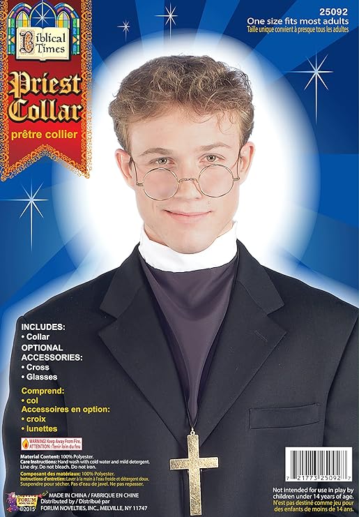 Forum Novelties Priest Collar #F25092