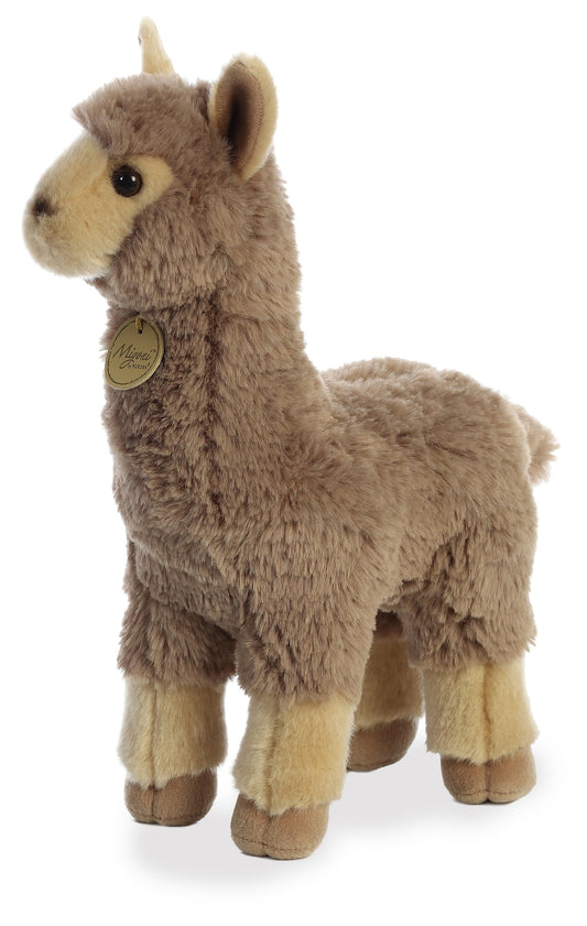 Aurora Miyoni 11" Alpaca Tan Plush Toys #26352