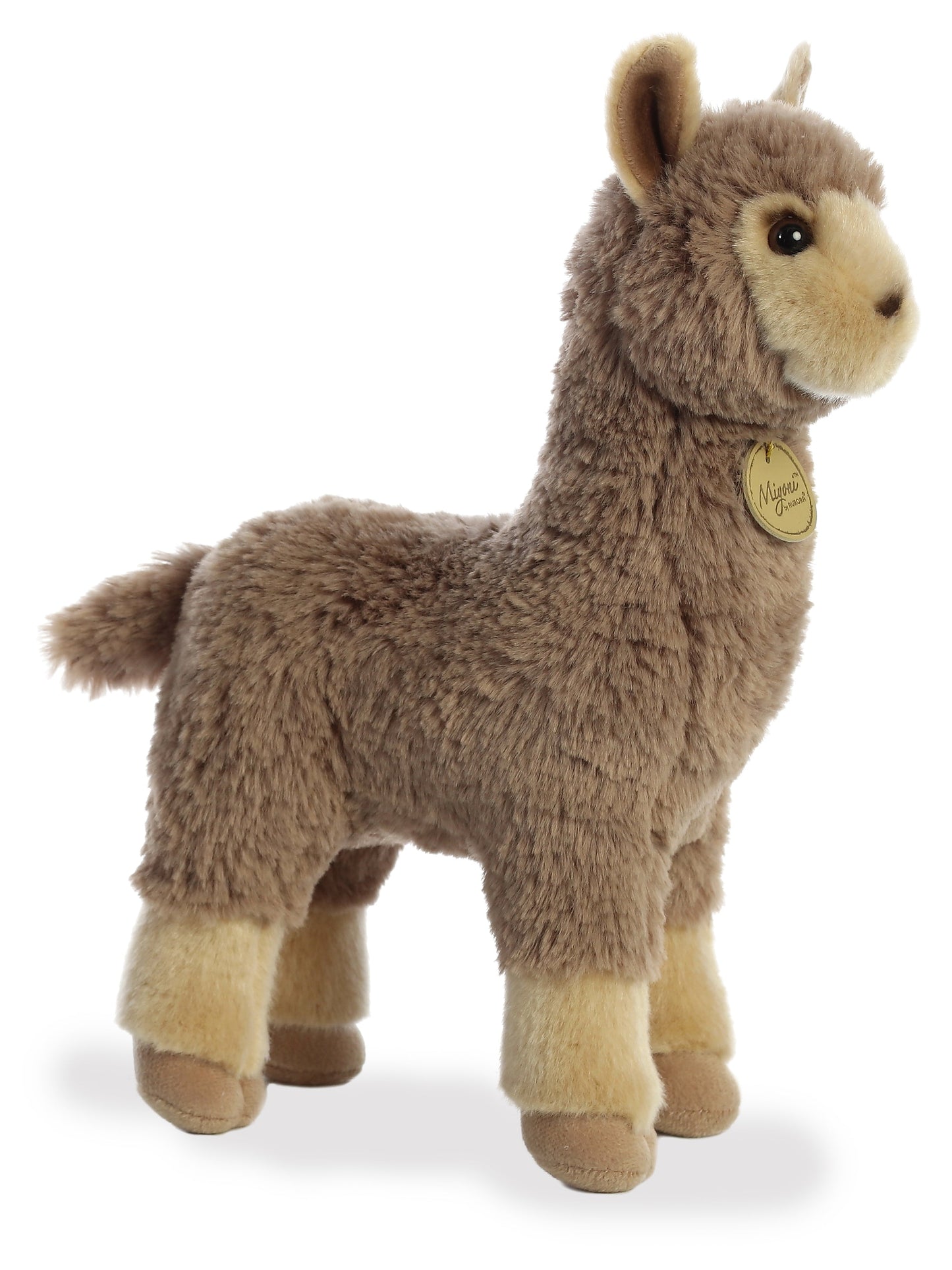 Aurora Miyoni 11" Alpaca Tan Plush Toys #26352