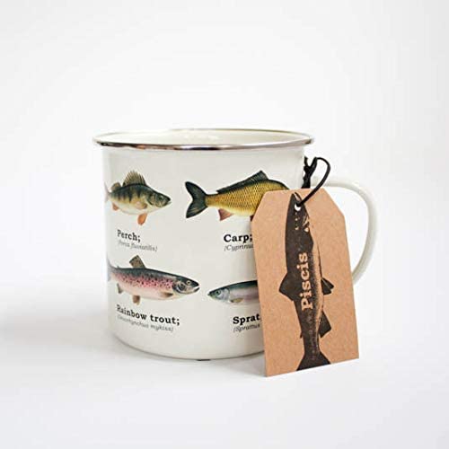 Gift Republic Fish Enamel Mug #GR270027