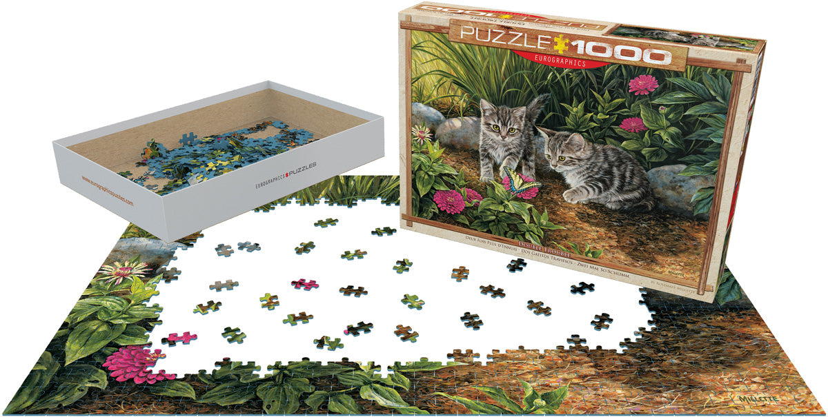 EuroGraphics Double Trouble by Rosemary Millette 1000-Piece Puzzle #6000-0796