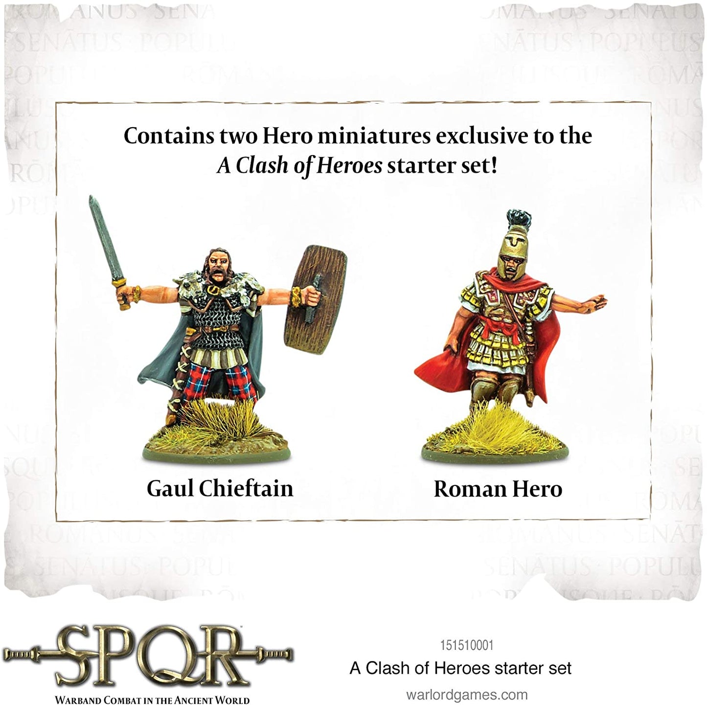 Warlord Games SPQR: A Clash of Heroes Starter Set #151510001