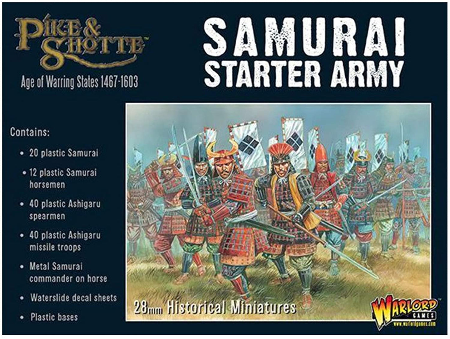 Warlord Games Pike & Shotte Samurai Starter Army #202014001