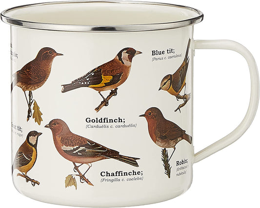 Gift Republic Garden Birds Enamel Mug #GR270086