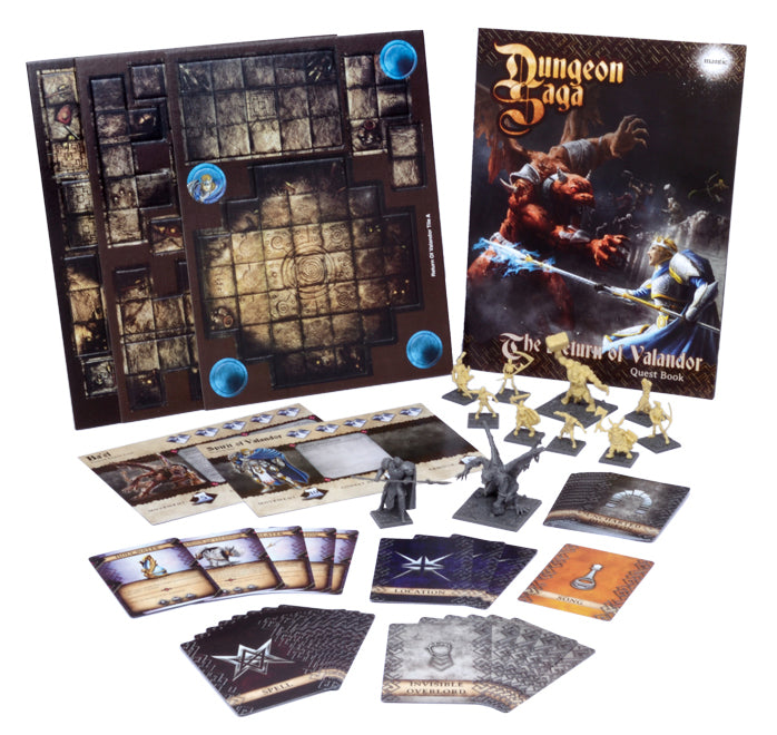 Mantic Games The Return of Valandor - Dungeon Saga The Dwarf Kings Quest Expansion #MGDS03